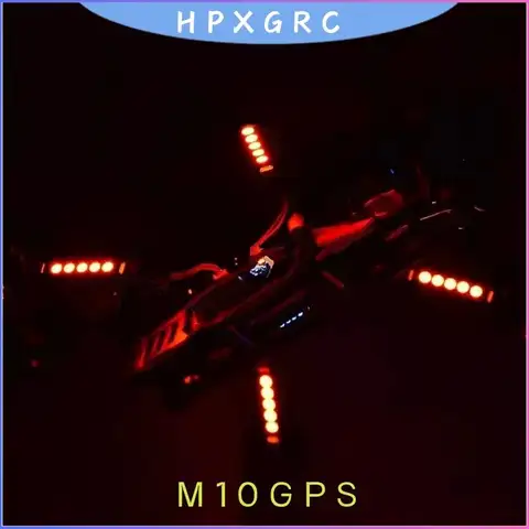 HPXGRC WS2812B FPV Drone LED Light Strip 5 RGB contas programáveis, montagem sem solda e controle Betaflight