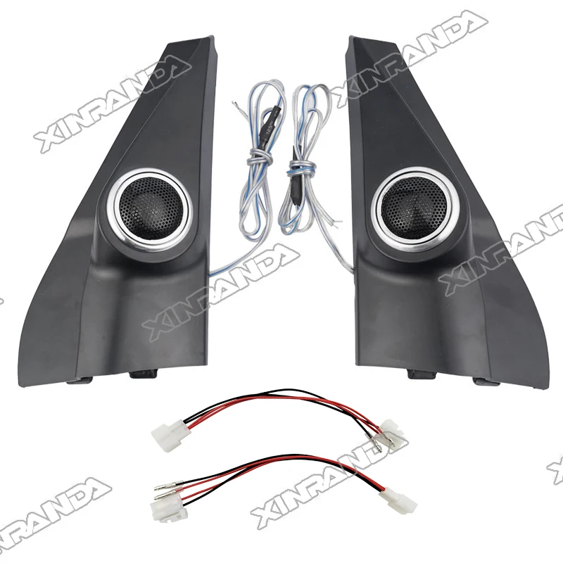 2PCS Front Cowl A Pillar Modified Treble Speaker For Suzuki Jimny JB64 JB74 JC74 2019 2020 2021 2022 2023 2024 3 Door 5 Door