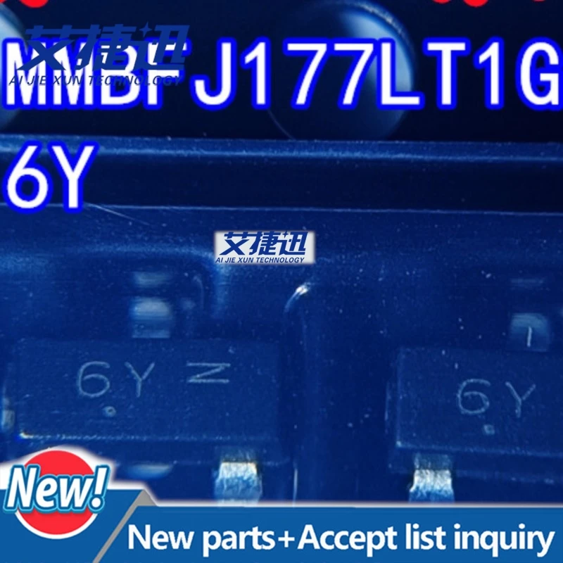 500pcs/lot MMBFJ177LT1G SOT-23 chips Electronic components