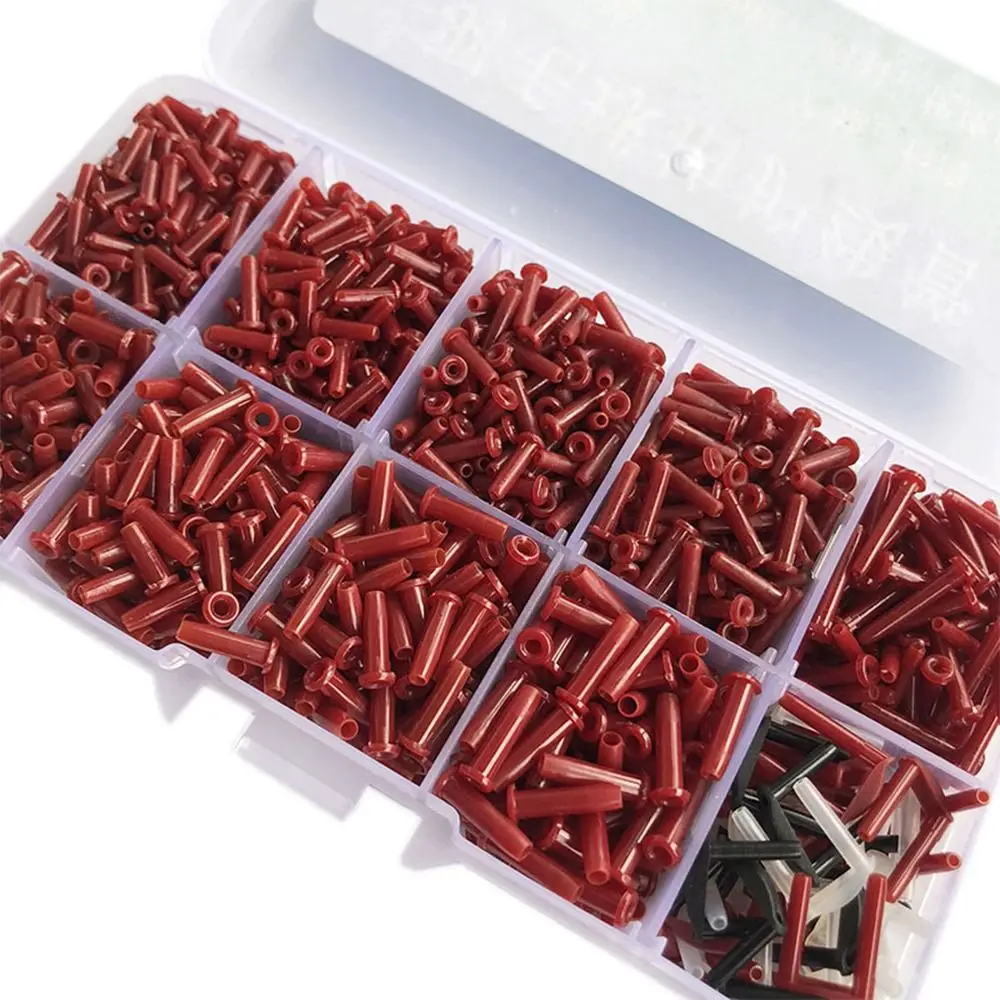 Thread Nail Wire Hole Accessories Badminton Racket Grommets Eyelets Wire Guard Tube Stringing Tools Set String Protector