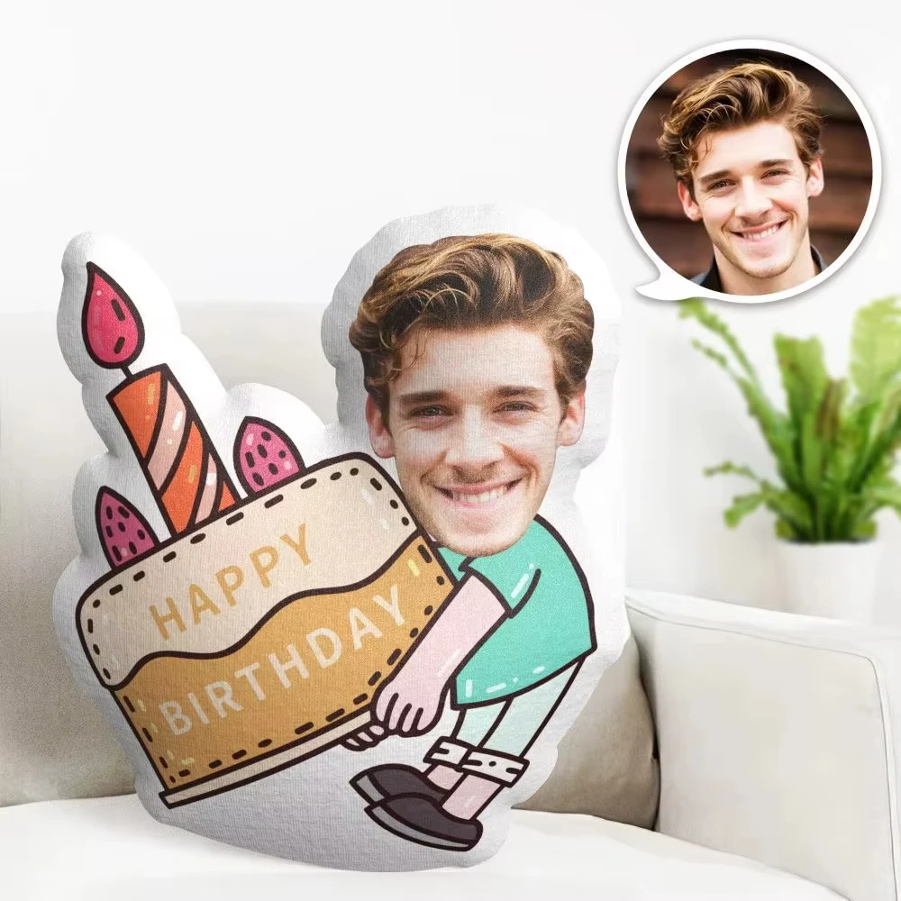 1PC Cute Animal Custom Minime Photo Pillow Soft Decorative Cushion Perfect Gift For Relatives Friends