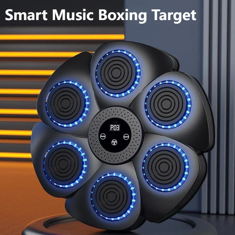 Nuevo objetivo de boxeo electrónico inteligente con Bluetooth, tablero de boxeo para el hogar, equipo de entrenamiento de objetivo de pared de boxeo para niños y adultos