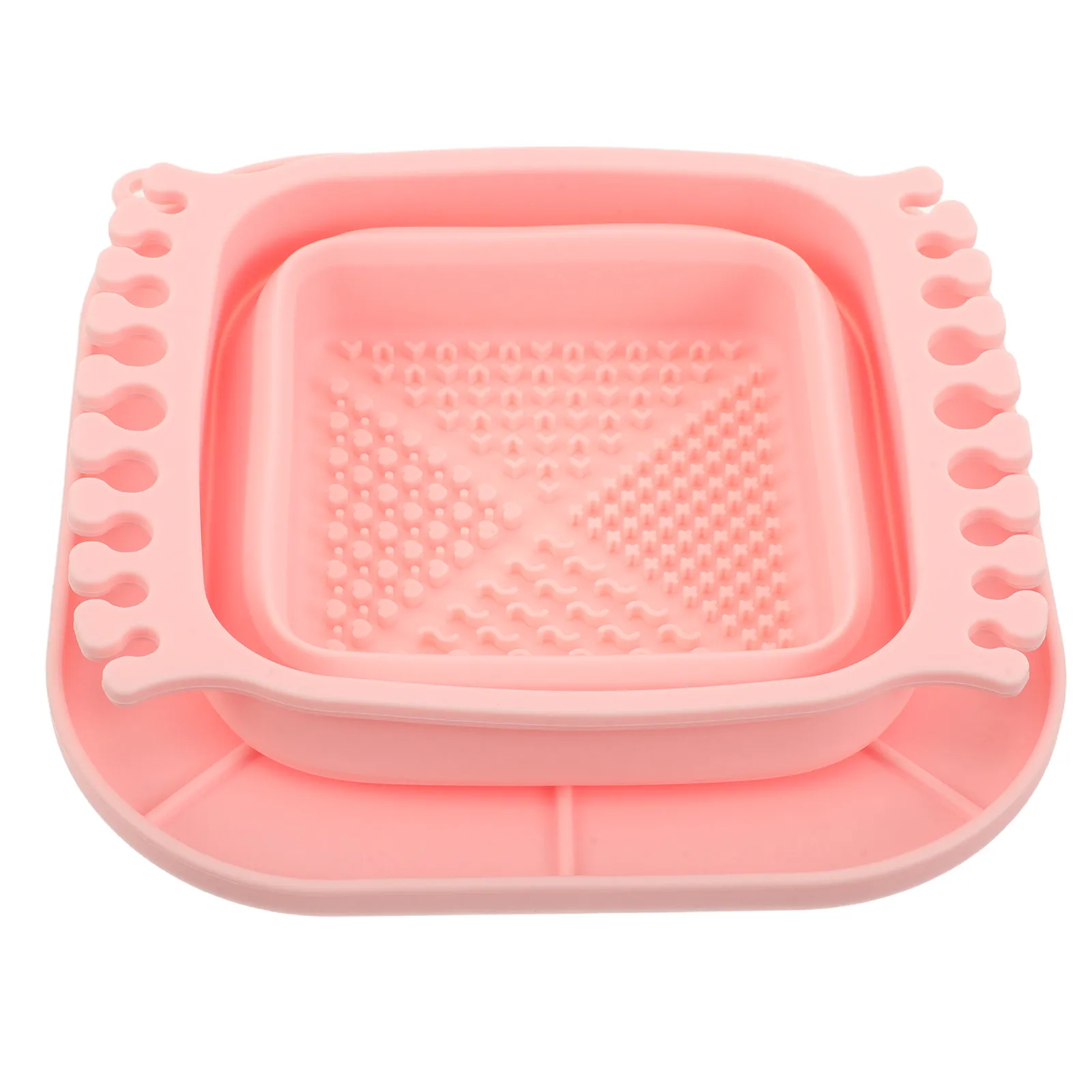 Collapsible Silicone Paint Brush Washer Foldable Brush Cleaning Cup Portable Watercolor Acrylic Oil Painting Rinse Cleaner