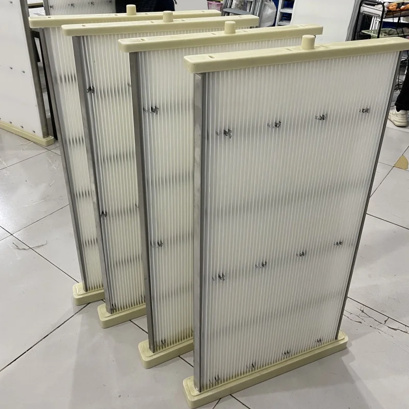 New industrial pleated non-woven pre-filter air filter element with efficiency up to 99.99%
