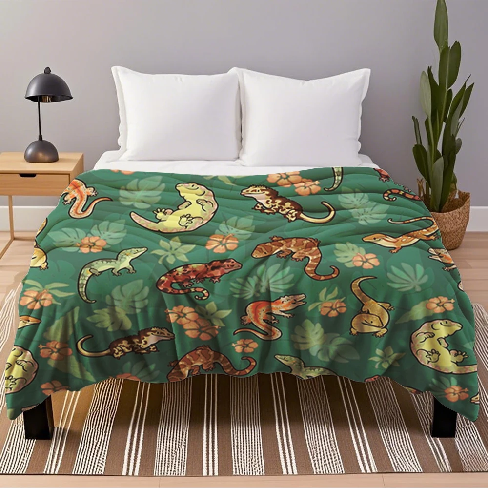

Bohemian Transitional Seasons Flannel Blankets Goat Rolled On Flower Garden Quilted Bed Runner Hotel-Style Cover Fade-Resistant