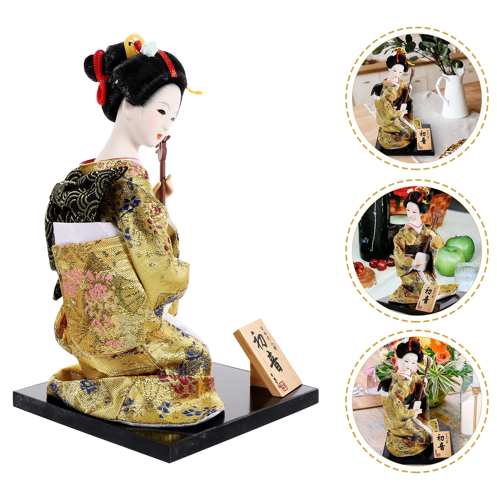 

Creative Japanese Style Classical Oriental Decorative Kimonos Craft Japanese Kimonos Doll Restaurant Doll Kimonos Figurine