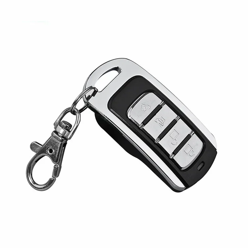 Cloning Fixed Learning Rolling Code 433.92mhz Electric Garage Door Remote Control Duplicator Key Fob 4 Button Portable Gate New