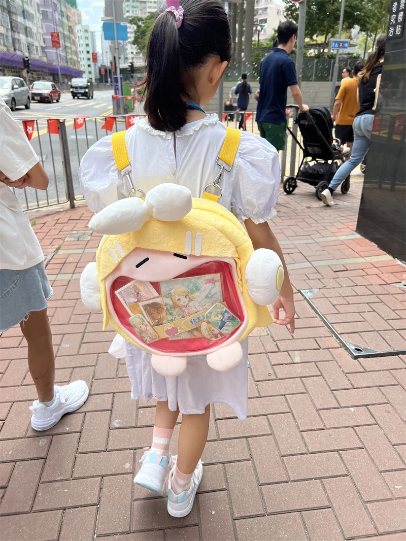 Original Bemoe Hatsune Miku Kagamine Rin Kagamine Len  Shoulder Bag Painful Packet Kawaii Cosplay Backpack Girls Gifts