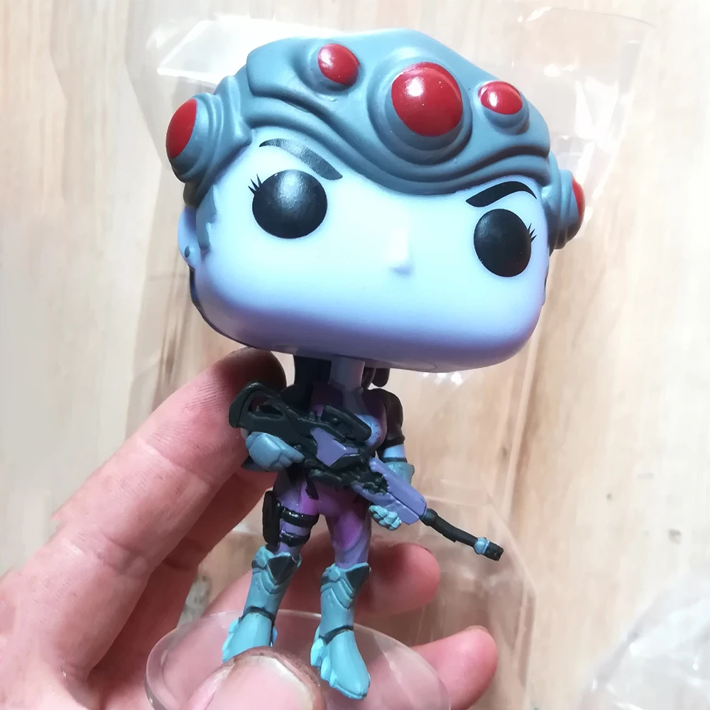 FUNKO POP Overwatch Tracer 93#  Action Figure Widowmaker #94 Soldiers 76 #96 Model Ornaments Toys Desktop Decoration Gifts