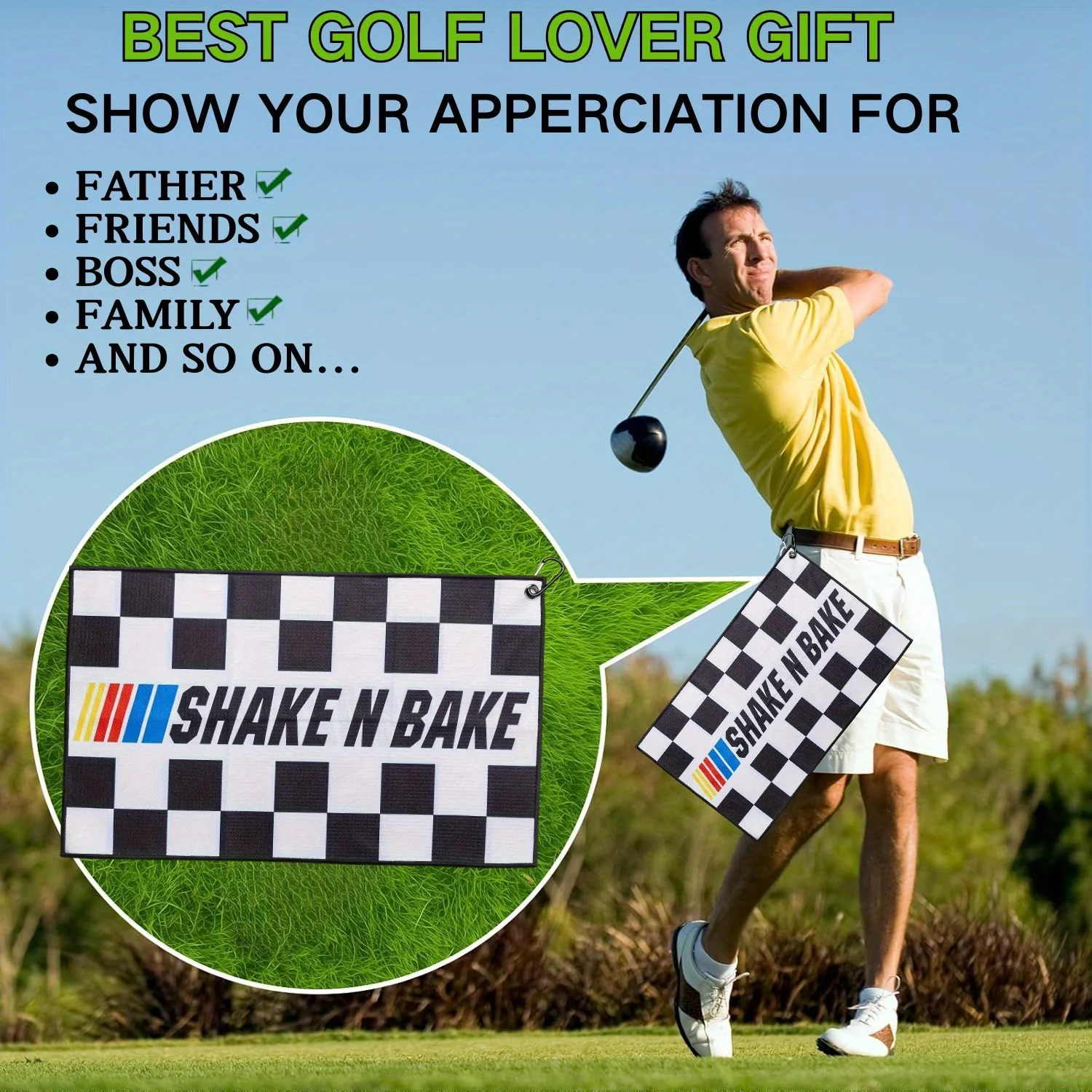 Thumbnail 3 - #18 Latest Golf Towels Offers