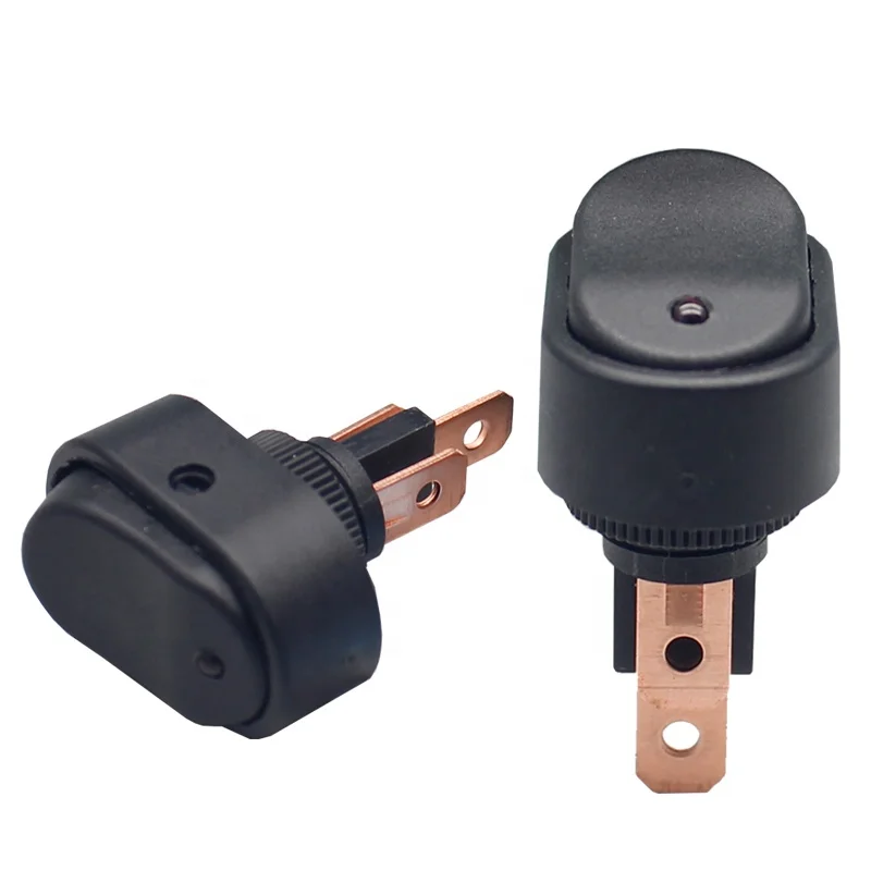 12V 24V 30A LED Automobile Car on OFF  Dot Light Rocker Switch