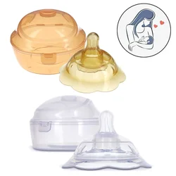 1 pz protezione capezzolo in Silicone allattamento al seno protezione madre scudi Anti-morso capezzolo invertito alimentazione del bambino prevenire morsi del bambino