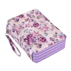 Okul kalem kutusu 200 yuvaları Pencilcase malzemeleri büyük kapasiteli kırtasiye çanta düzenleyici Kawaii kalem kutusu sanatsal malzeme kiti