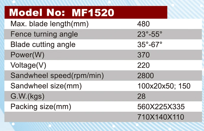 MF1520  Pure grinding machine ,saw blade grinding machine Grinder machine