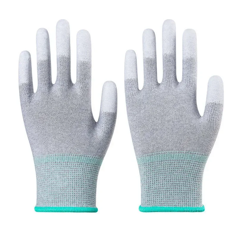 Guantes antiestáticos con recubrimiento de PU para reparación de iPhone, computadoras y trabajo electrónico 6