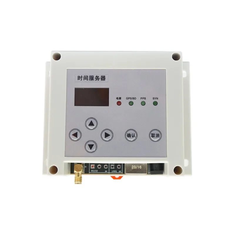 B code time server, monitoring clock synchronization network time calibration