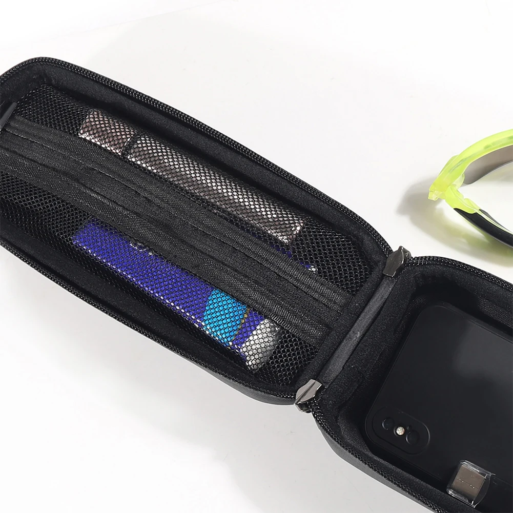 

WILD MAN MTB Bag Pack Bicycle Accessories MTB Bike Top Tube Hard Shell MTB Bike Top Tube Shell Cycling Pouch