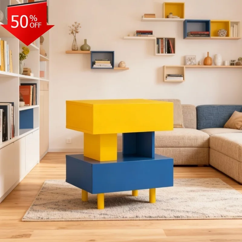 

Compact Bedside Table Small Bedroom Furniture Nightstand Drawer Storage Organizer Side Table Mobili Per La Casa Cabinet Modern