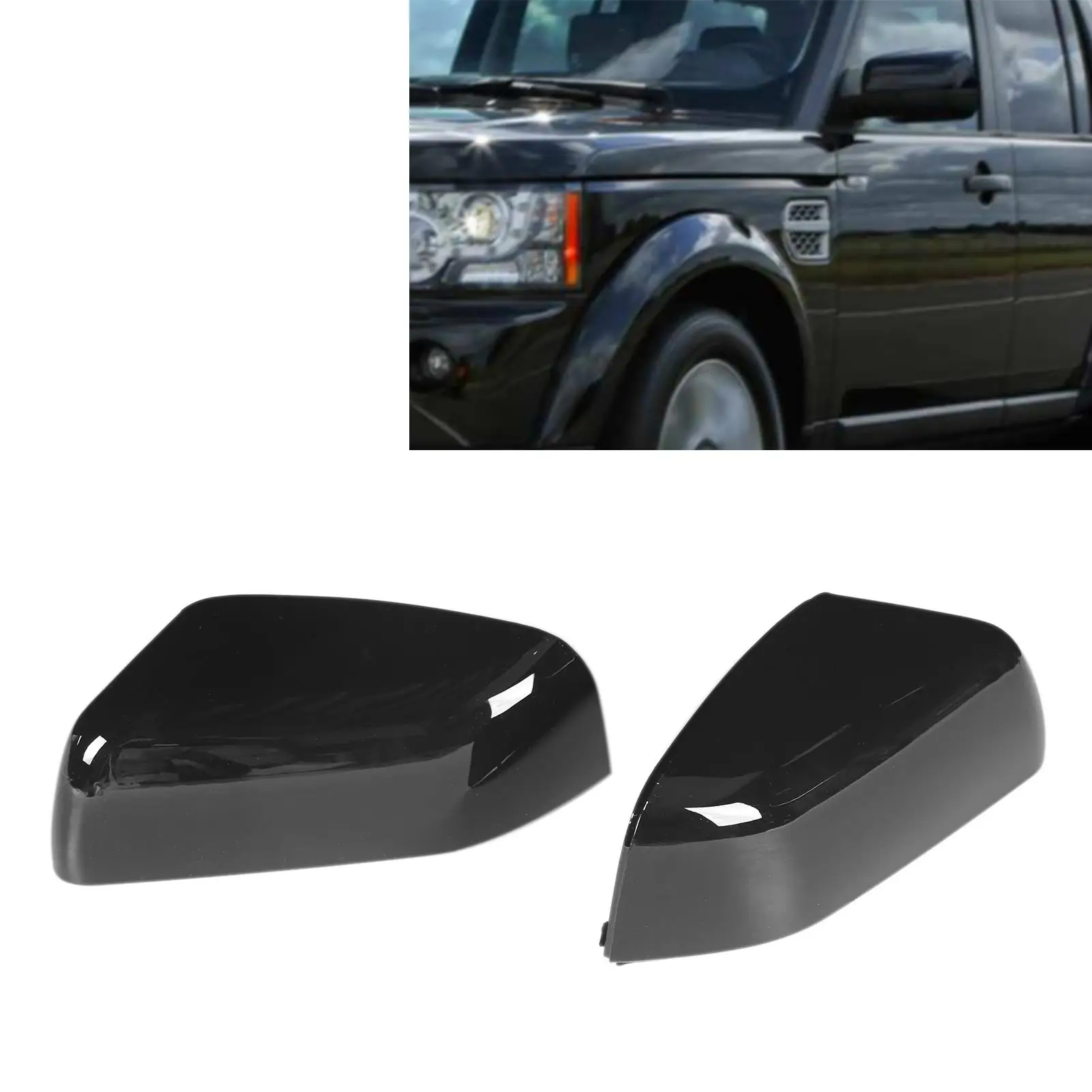 Car Mirror car styling Door Mirror Cover LR019962 Glossy Black Replacement Sport for discovery 4