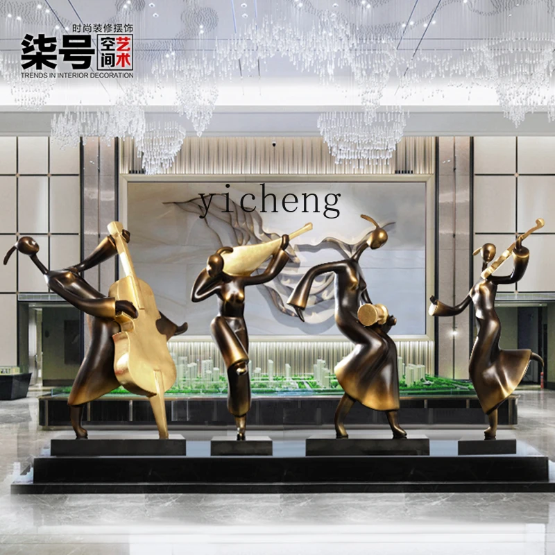 

TWR Welcome Character Hotel Lobby Large Floor-standing Soft Decoration Craft
