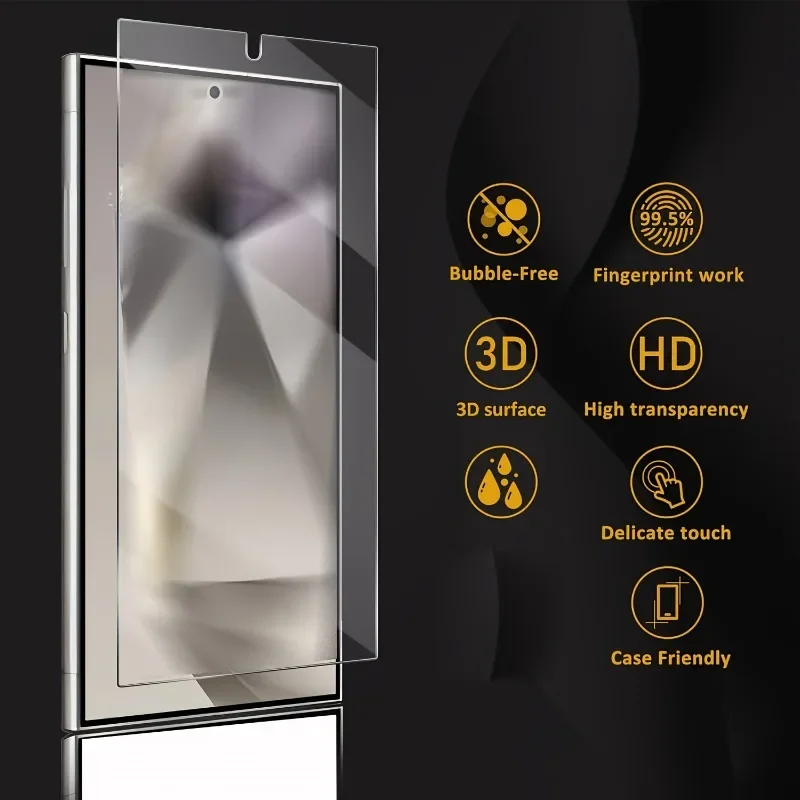 

Защитное стекло из закаленного стекла для Samsung Galaxy S21 S22 S23 Plus для Galaxy S24 S25 Ultra Plus S24 S23 FE Glass, 3 шт.