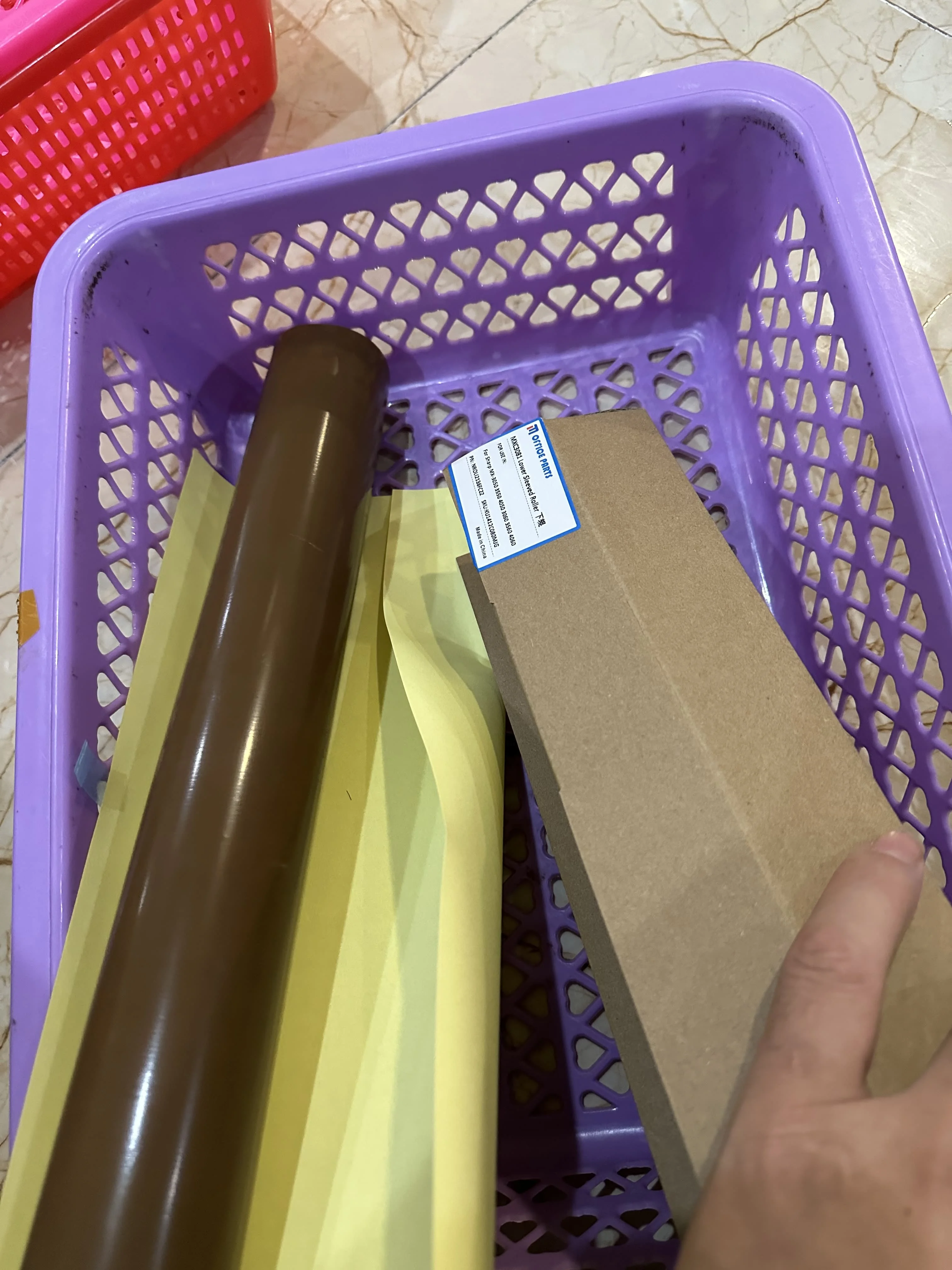 

NROLI2136FCZZ оригинальный новый прижимной ролик для Sharp MX C 2621 3121 2651 3051 3081 4081 5081 6081 3581 4581 пленка термофиксатора