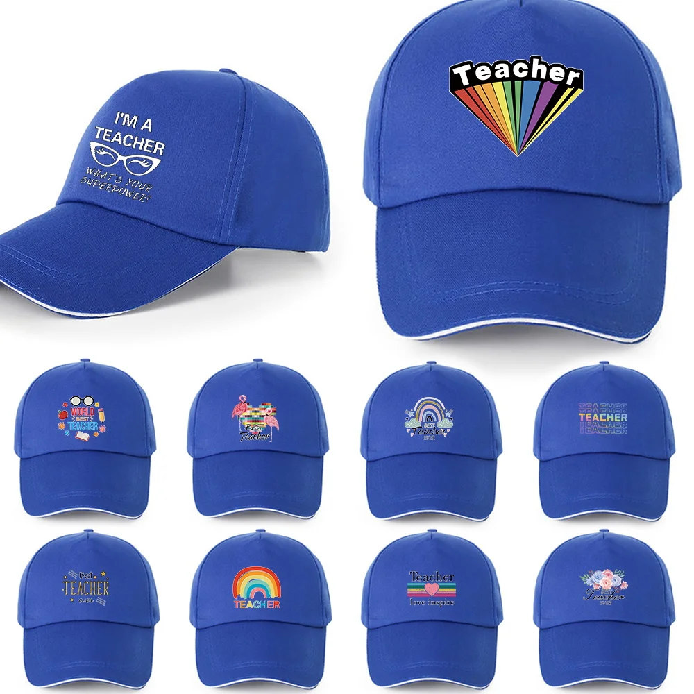 Fashion Joker Hip-hop Hat Hipster Must-have New Cotton Pointed Hat Leisure Summer Outdoor Sun Hat Teacher Series Baseball Cap.