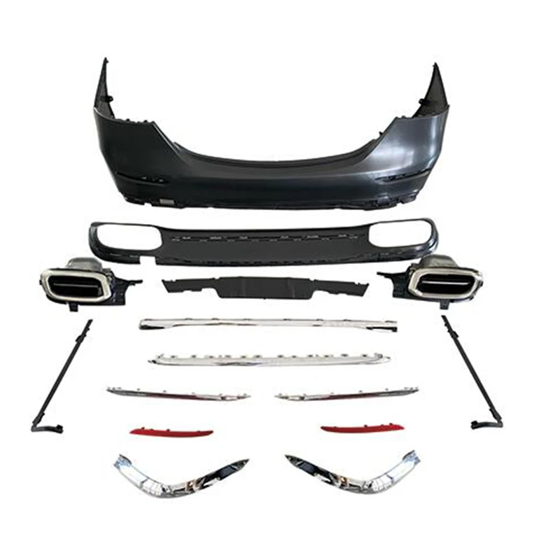 for  Car Body Parts Complete Modification Kits Upgrade to Maybach Front/Rear Bumper E class For W213 2021