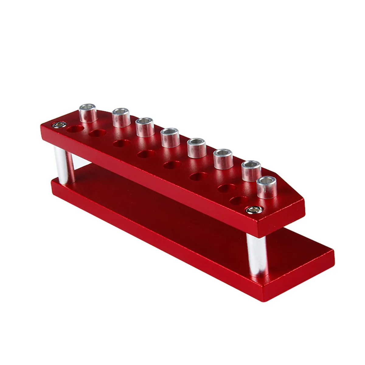 Watch Accessories Repair Tool Aluminum Alloy 8 Screwdriver Base Stand Portable Screwdriver Organizer Storage Rack For Watchmaker