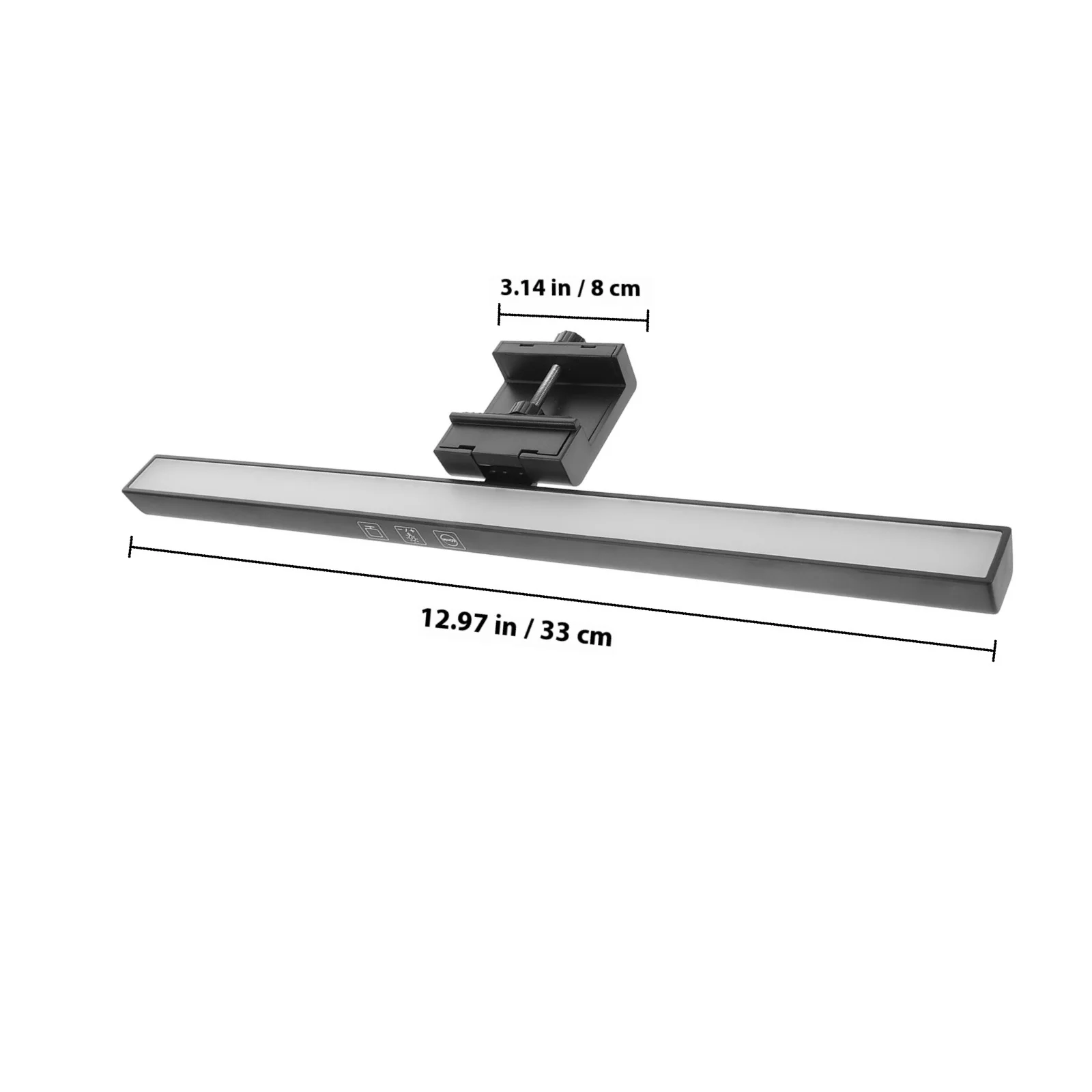 ちらつきのないアイケア調光可能なモニターライトバータッチスクリーンランプコンピュータラップトップデスク照明モニターライトバー用