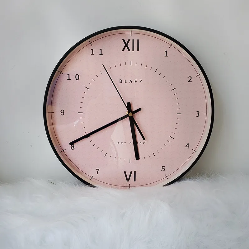 Y*-Modern Minimalist Clock Wall Aesthetic Fashion Nordic Simple Interior Creative Wall Watch Design Living Room Saat Home Decor
