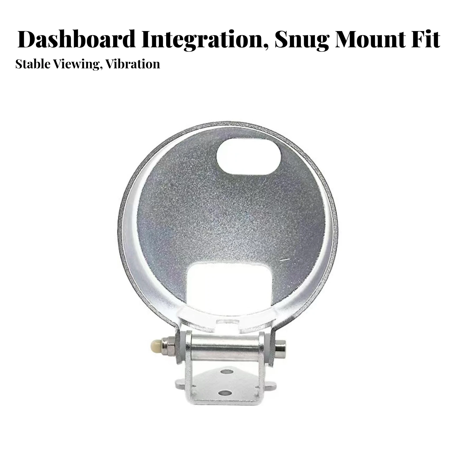 Instrument Bracket with Pivoting Joint Aluminum Alloy Gauge Mounting Bracket Dashboard Instrument Mount Easy to Install