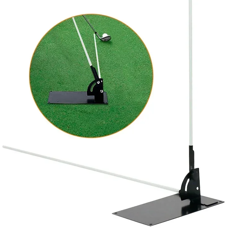 

Golf Swing Putter Training Direction Indicator Flat Exerciser Adjustable Angle Beginner Posture Correction