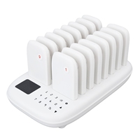 HL-668 Restaurant Pager Wireless Calling System 16 Pagers for Restaurant Coffee Shop Queuing System