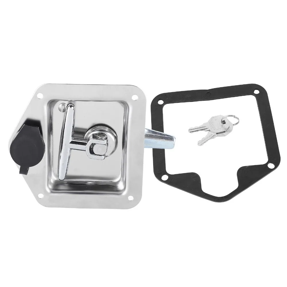 Secure Stainless Steel T Handle Lock With Keys Durable T Handle Latch Trailer Door Lock Engineering