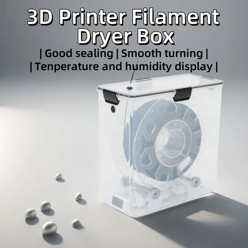 

3D Printer Filament Dryer Box Airtight And Moisture-Resistant Real-Time Monitoring For 3D Printer PLA ABS Filaments