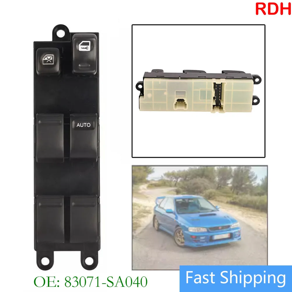 

Power Window Lifter Control Switch For Subaru Forester 2003-2007 Front Right Side OEM 83071-SA040 83071SA040