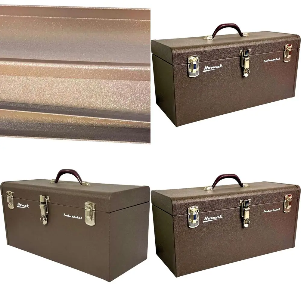 

20-секционный стальной инструментальный ящик с коричневой текстурной отделкой, модель BW00200200