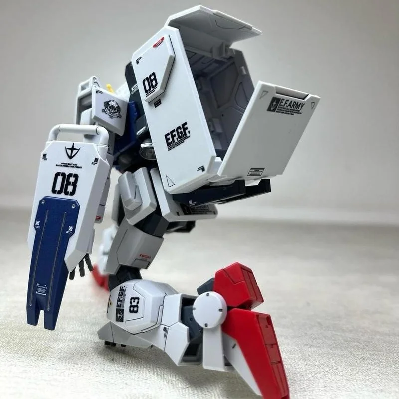 KK Model RX-79G Grond Type HGUC 1/144 Met Rugzak Model Assemblage Kit Collectible Action Figure Robot Ornamenten Speelgoed Gift