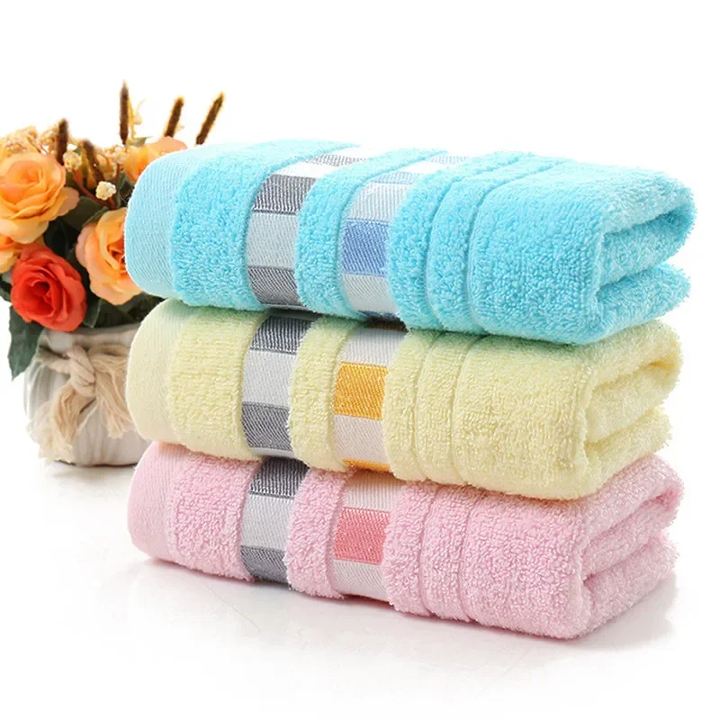 77X33cm Reusable Bath Towels 100% Cotton Towel Avaliable Cotton Fiber Natural Eco-friendly Embroidered Bath Towel Bathroom Decor