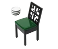 green chair