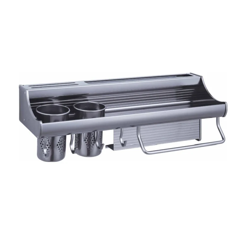 

BM043 dumb gray aluminum alloy kitchen pendant Yonghong high-grade aluminum alloy multi-functional kitchen knife holder