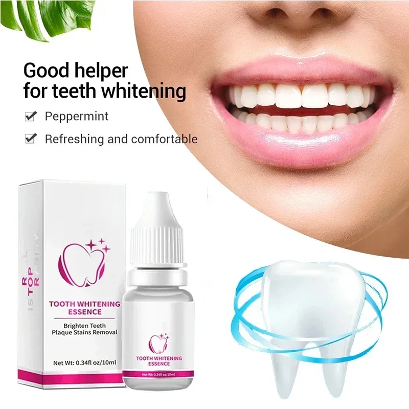 Teeth Whitening Serum Remove Plaque Stains Bleachig Teeth Essence Oral Hygiene Cleaning Gel Fresh Breath Care Dental Tools