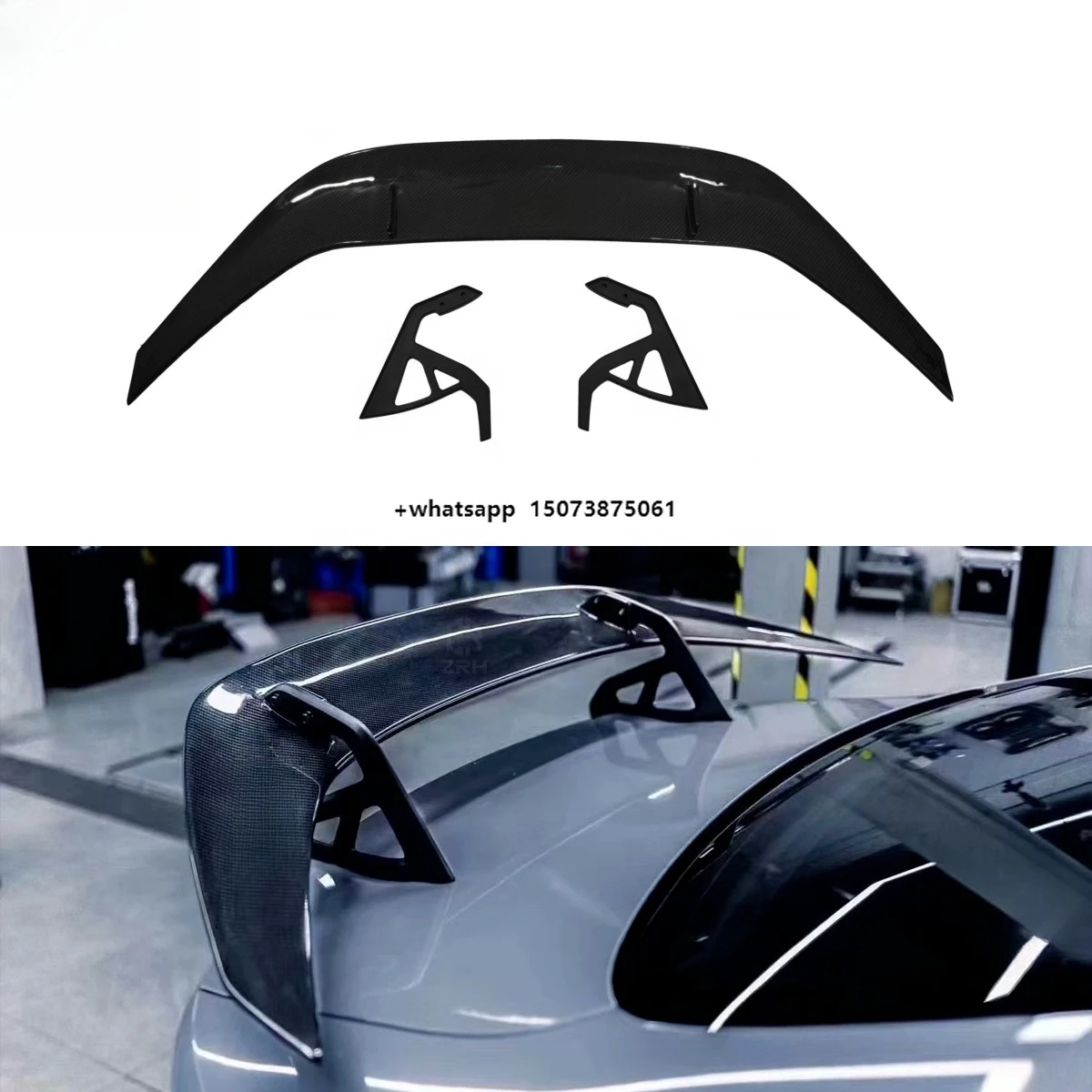 

Dry Carbon Fiber Rear Trunk Spoiler Wing ADR Style for G80 G82 G83 M3 M4 Spoiler