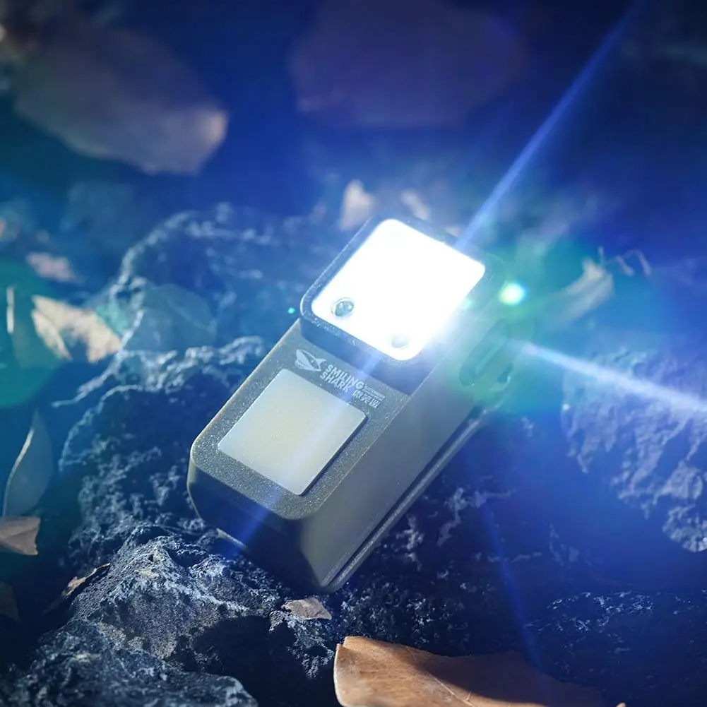LED-Taschenlampe mit Magnetklemme für den Außenbereich, extrem lange Leuchtdauer, Arbeits- und Notfalllampe, wiederaufladbar, zum Anbringen, ideal zum Campen und Wandern. – Detail 7