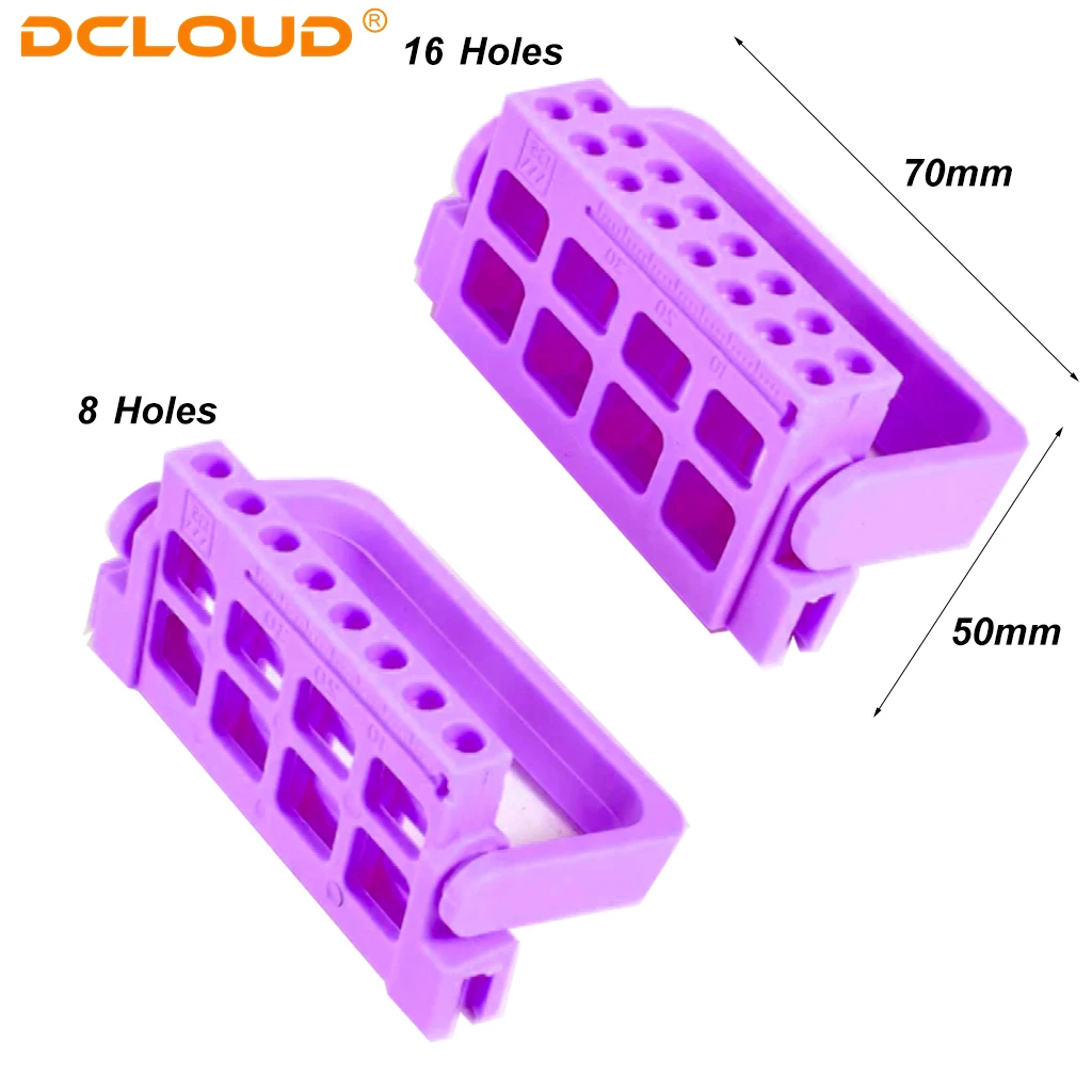 แบบพกพาทันตกรรม Endo Files Holder แท่นเก็บสว่าน Endo Tray สําหรับ Endodontic Files Organizer Endo Box Dentis Lab Instrument