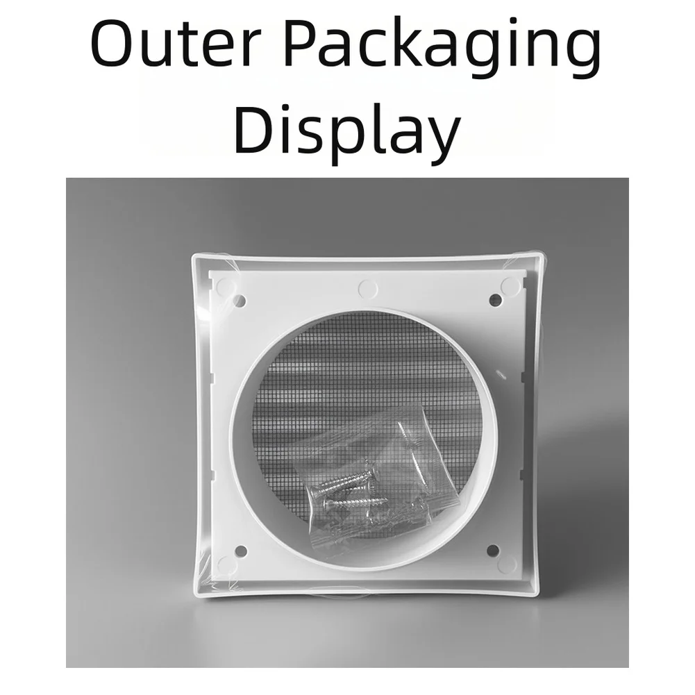 Air Vent ABS For Enhances Airflow Control Efficiency With Adjustable Louvers For Long-lasting Ventilation System Use