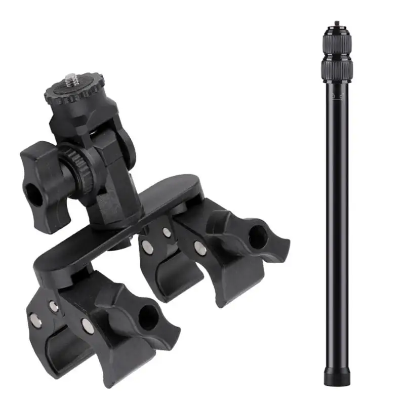 R53C Sichere bewegliche Kamera-Klemmhalterung für 17 mm bis 43 mm Motorrad-Griffclip – Detail 7