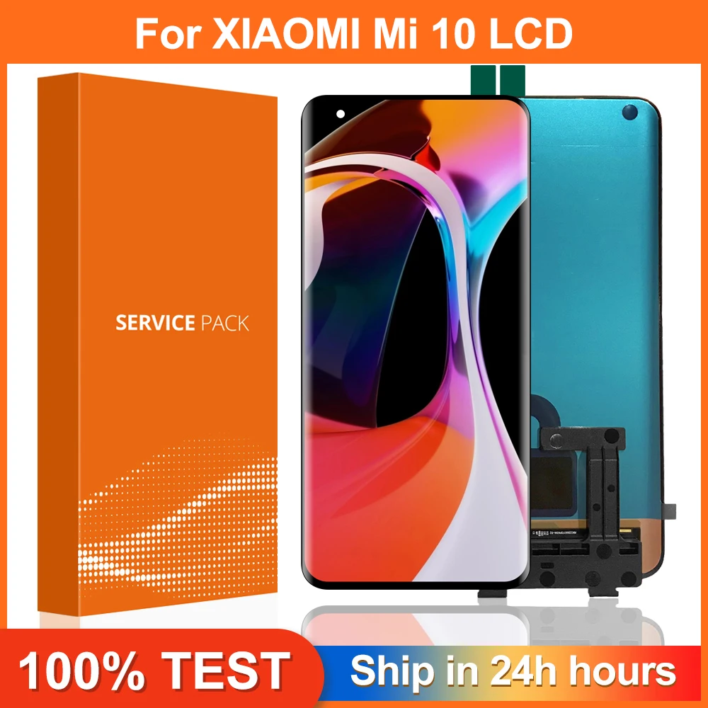 6.67 "AMOLED Für Xiaomi Mi 10 5G LCD Display Touchscreen Digitizer Für Xiaomi Mi10 Pro 5G M2001J2G m2001J2I Display Ersatz