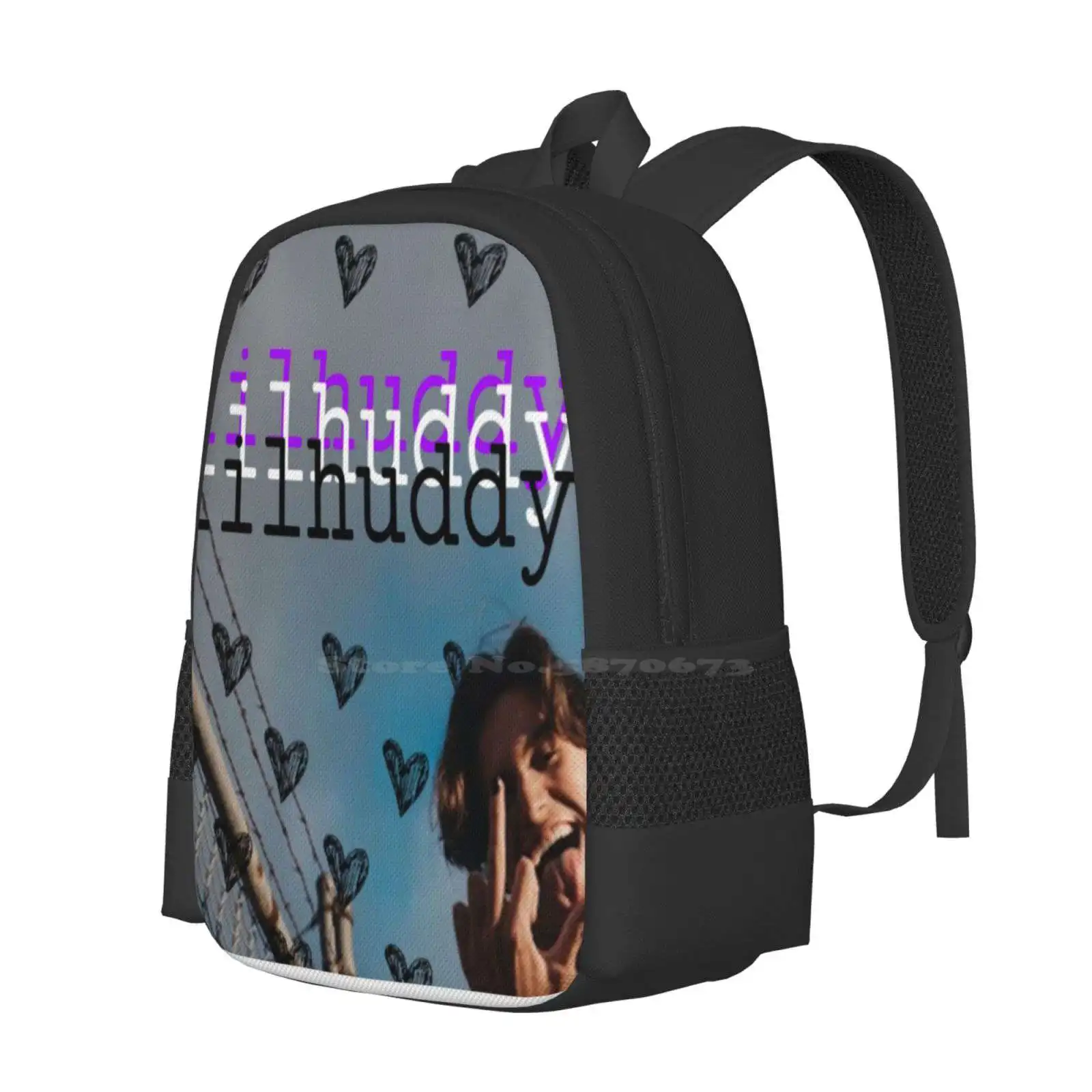 Chase ( Lilhuddy ) Teen College Student Backpack Pattern Design Bags Chase